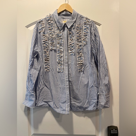 Maeve Tops - Maeve by Anthropologie ruffled blouse